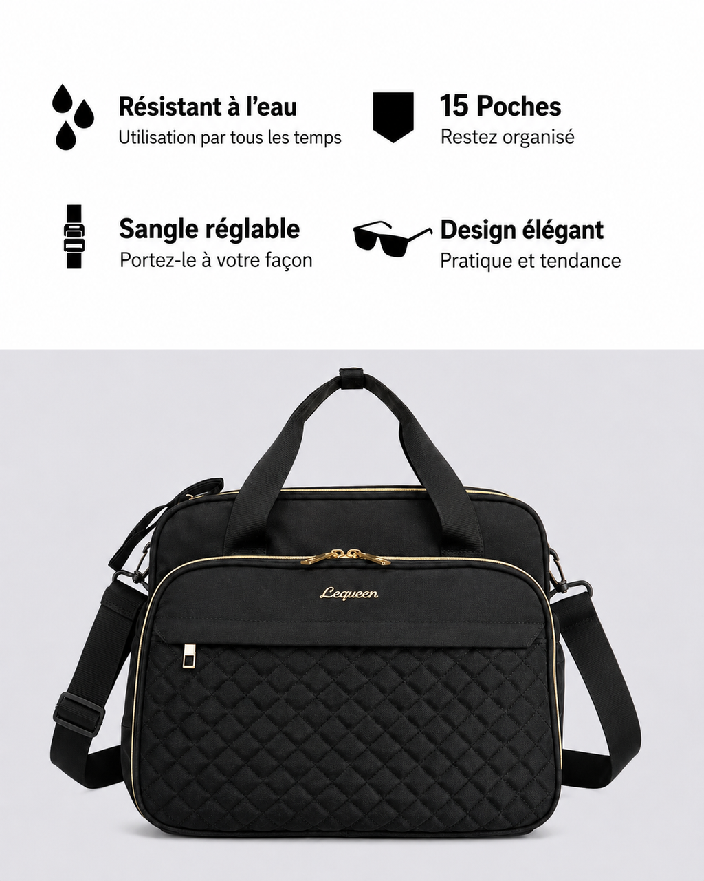 Sac à Langer à Bandoulière