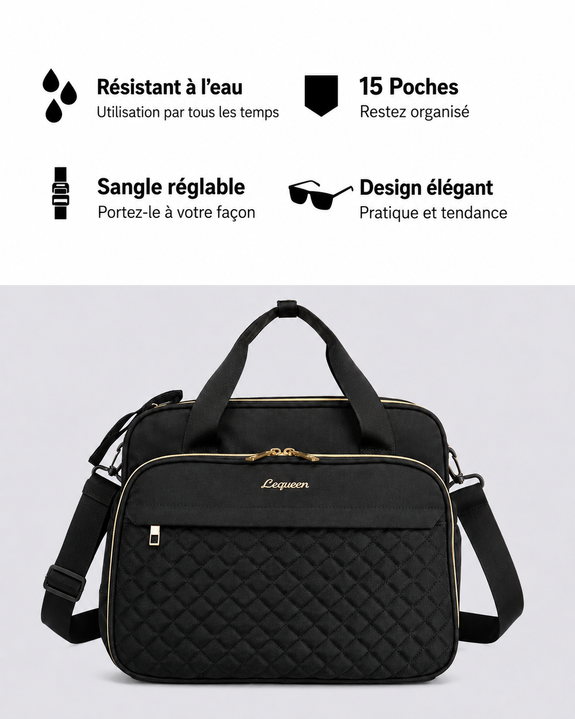 Sac à Langer à Bandoulière