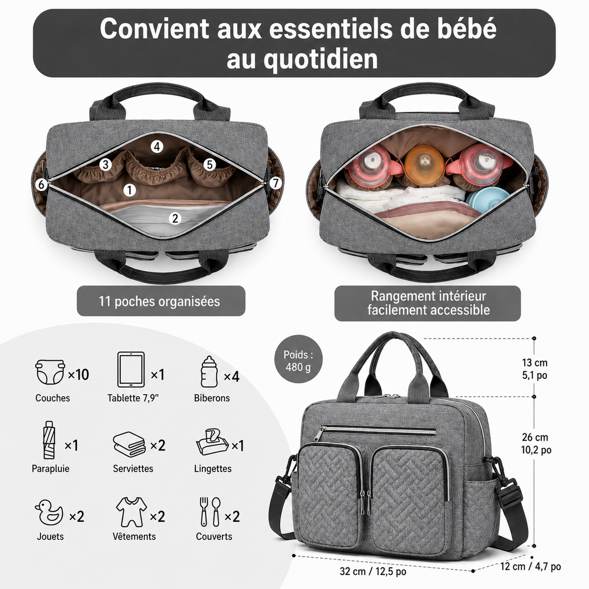 Sac à Langer KONO