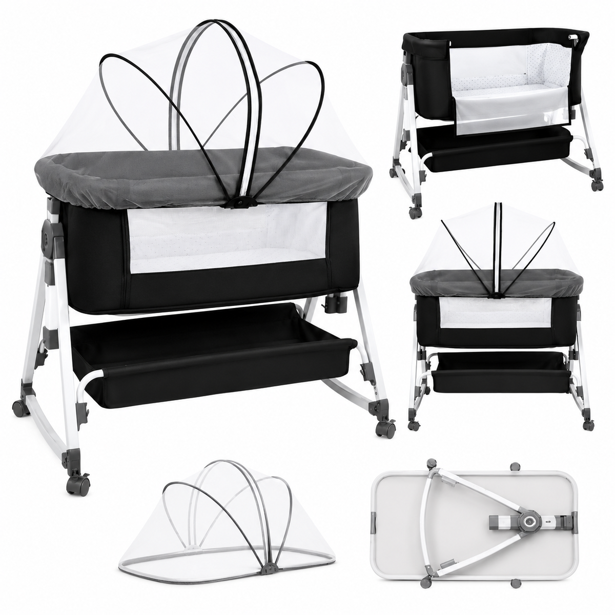 Lit Cododo 4-en-1 Multifonctionnel