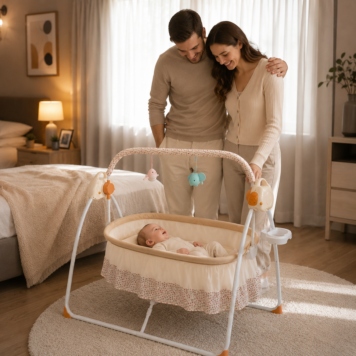 Berceau Électrique Automatique pour Bébé