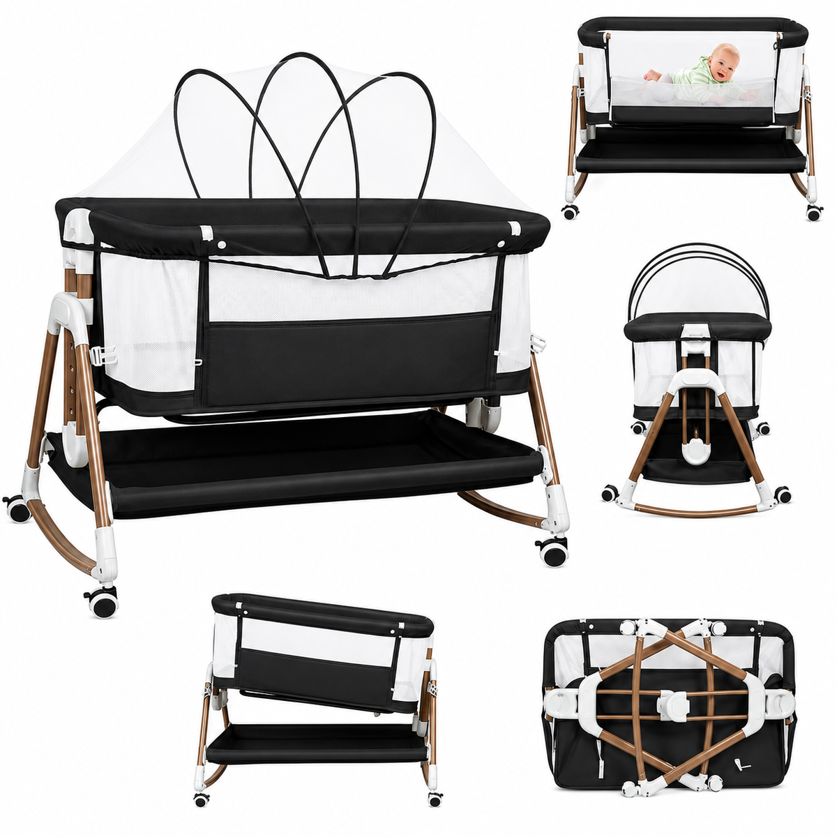 Lit Bébé Cododo 3-en-1