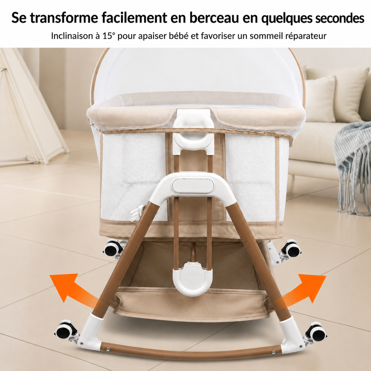 Lit Bébé Cododo 3-en-1