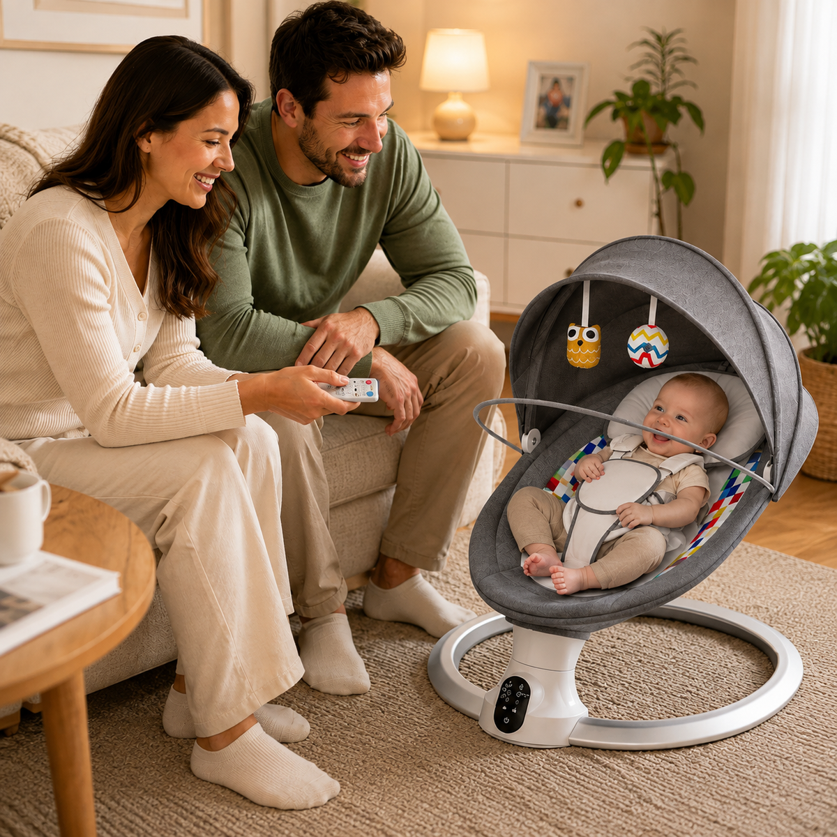 Balancelle Électrique pour Bébé