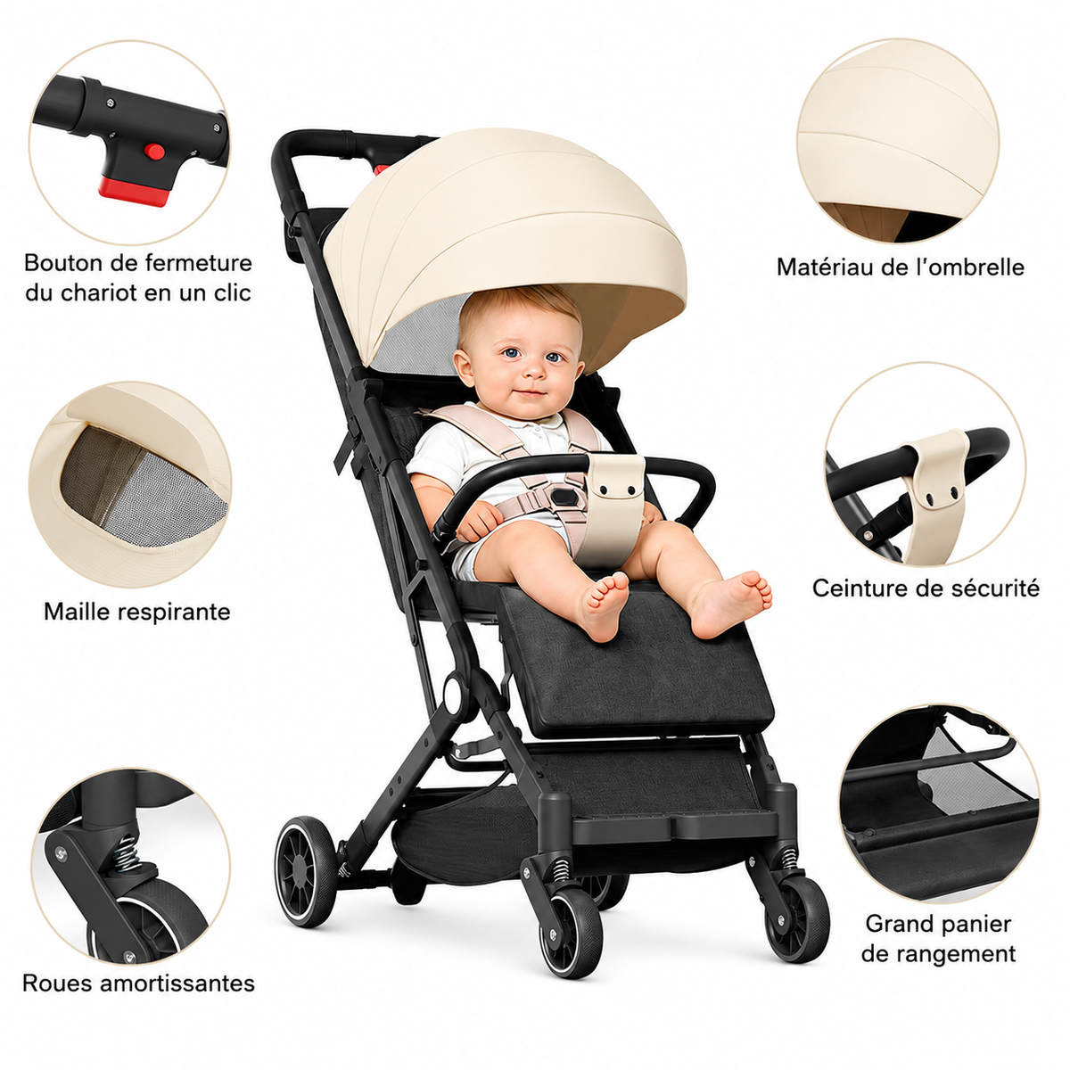 Poussette Compacte Nexa