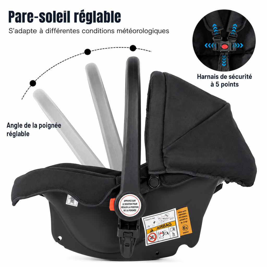 Poussette 3-en-1 Auréa