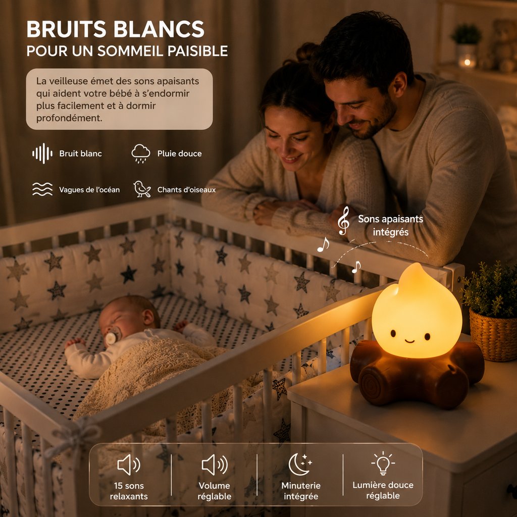 Veilleuse Bébé LED