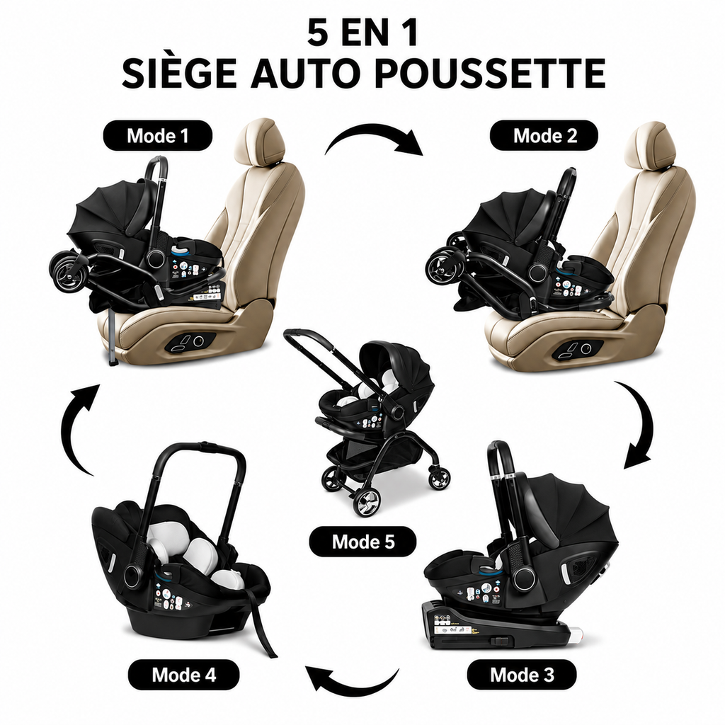 Poussette 4 en 1 Néovia