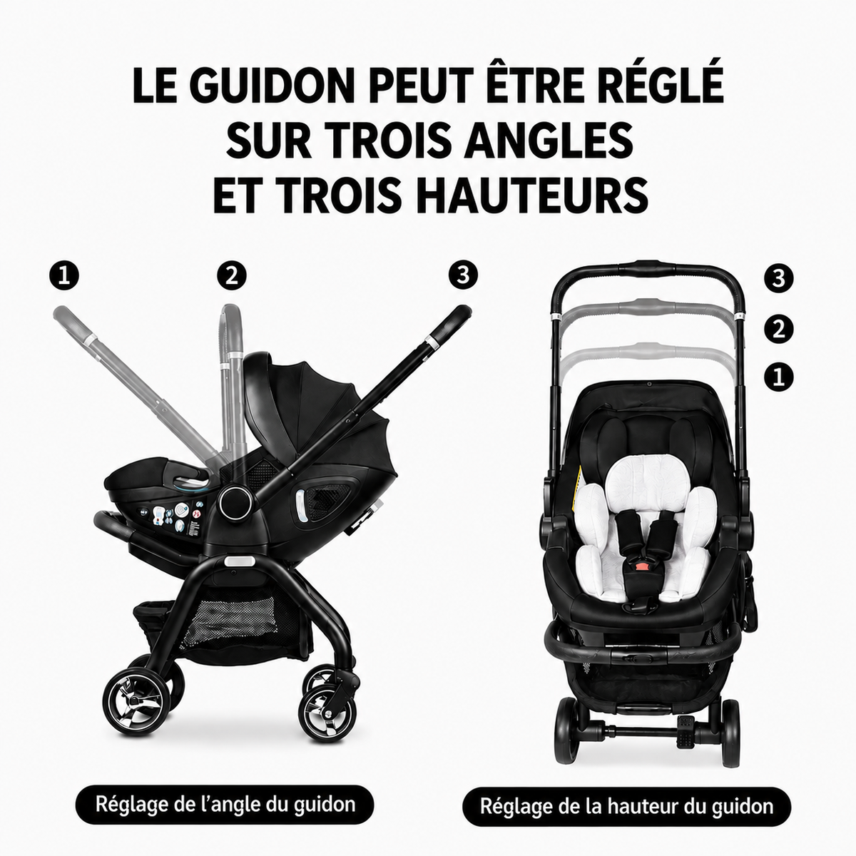 Poussette 4 en 1 Néovia