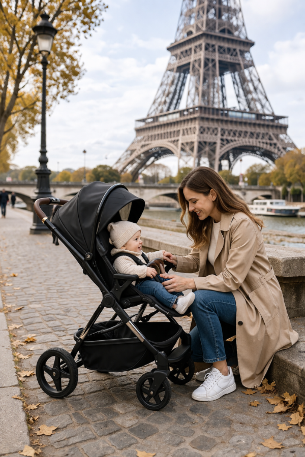 3 en 1 landau poussette Portable