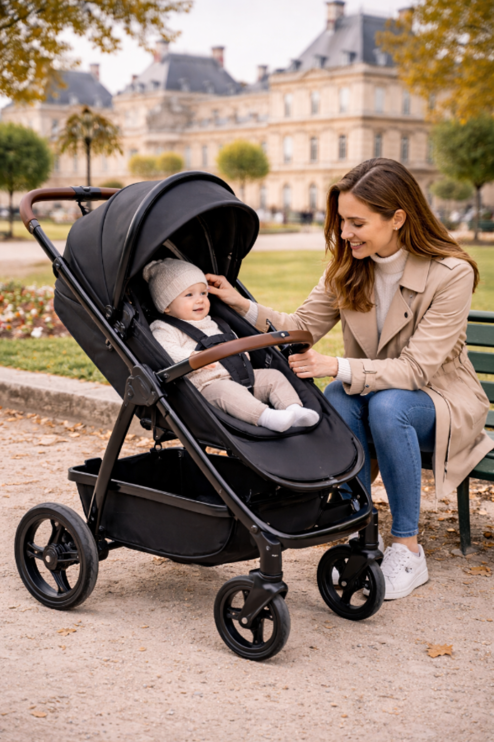 3 en 1 landau poussette Portable