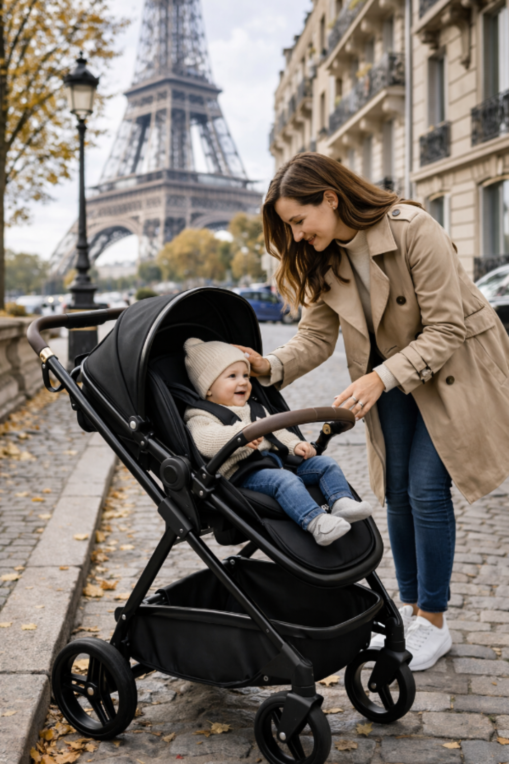 3 en 1 landau poussette Portable