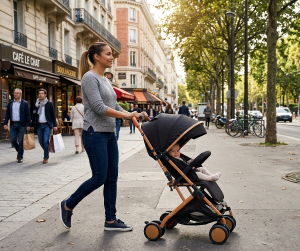 Poussette Pliable et Portable